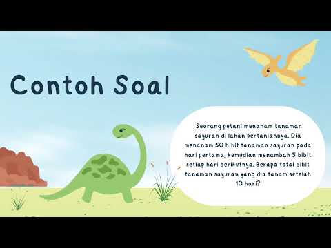 BARISAN DAN DERET ARITMATIKA.KELOMPOK Rozan 2