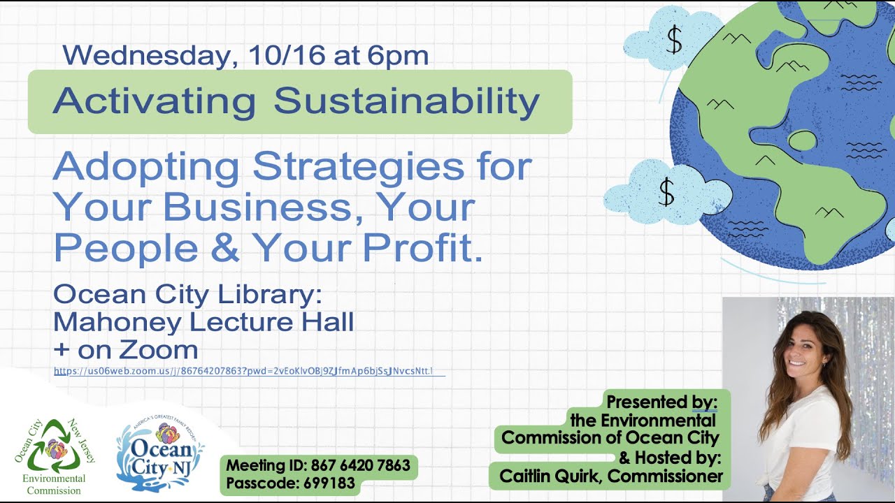 Ocean City NJ Envl Commission - Sustainable Business Practices 10 16 2024
