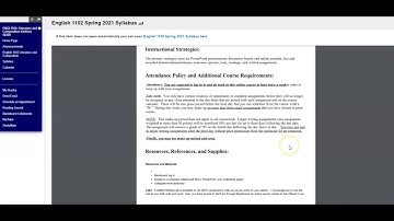 English 1102 Orientation Video