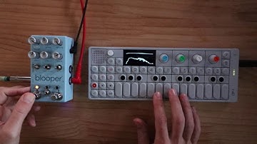 First Test w/ the Blooper Pedal from Knobs and Chase Bliss Audio