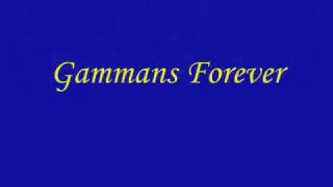 Gamma Lambda Omega | Gammans Forever  |  (Gammans song)