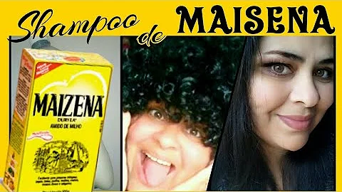 Para que serve shampoo de maizena?