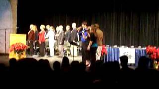 AP Scholar Recognition Ceremony - Singing National Anthem