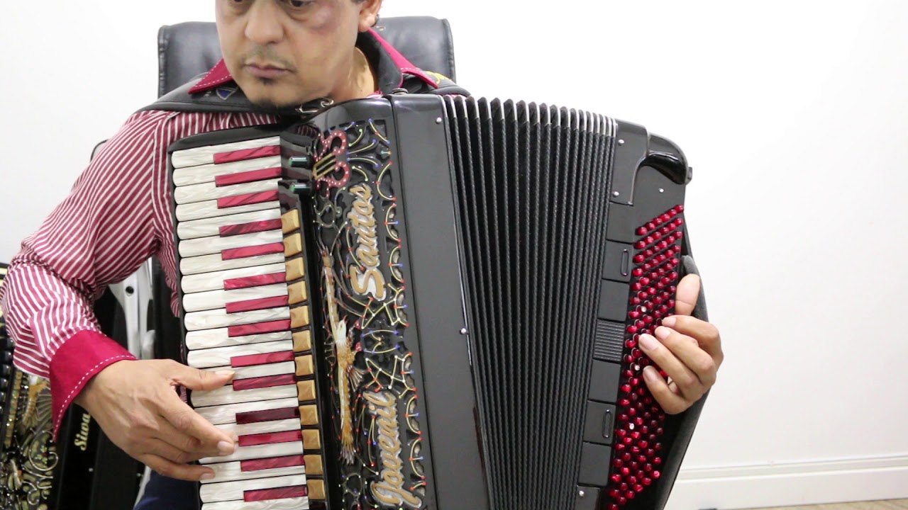 Video Aula Acordeon - Não Largo de Mão.