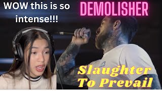 Young Opera Singer Reacts To Slaughter To Prevail  DEMOLISHER