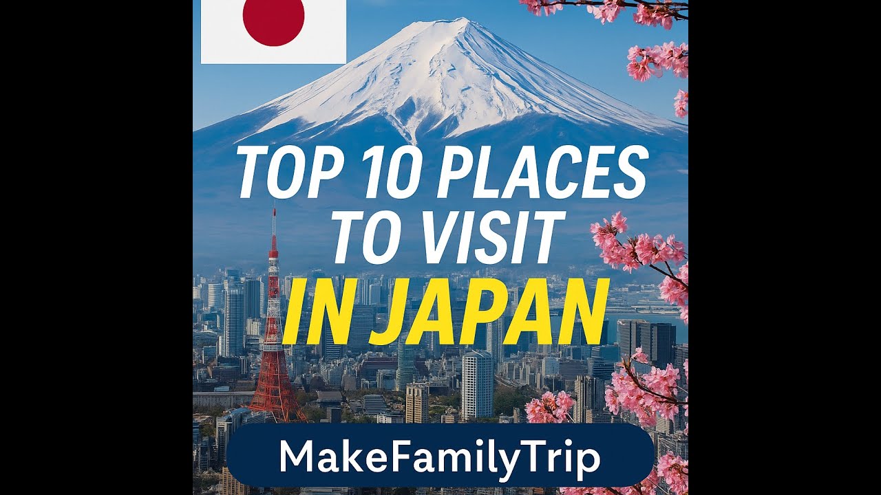 Top 10 Places to Visit in Japan | Best Tourist Destinations 2025| JP