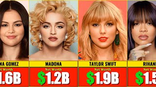 30 Richest Female Singers in 2025 💰