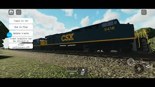 CSX 5418 leading Manifest on the Lancaster Sub in Southline District.