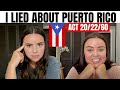 I'M NOT LEAVING PUERTO RICO. THIS IS THE TRUTH!