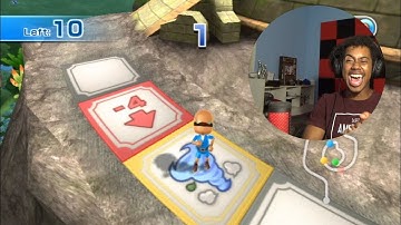 Poof Lost His Sanity | Trying to Beat Wii Party Insane Difficulty is Impossible | (Skylight Reacts)