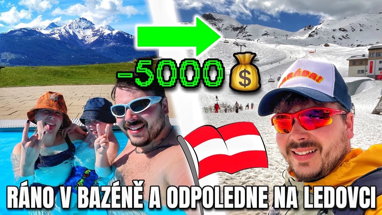 CELÝ DEN UTRÁCÍME V RAKOUSKU ZA ZÁŽITKY!🤩LUXUSNÍ AQUAPARK TAUERN SPA A PŘEPÁLENÁ CENA ZA LANOVKU🤑