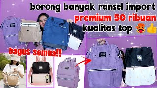 WOW!!! UNBOXING TAS RANSEL DAN MINI PESTA ATAU JALAN-JALAN