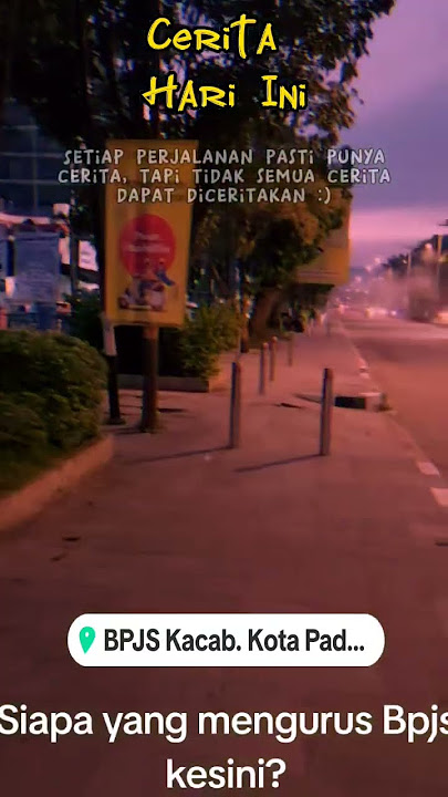 Cerita hari ini, Kantor Bpjs kota Padang#bpjskotapadang #katib #vital #2024