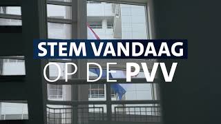 Stem vandaag 29 oktober op PVV!