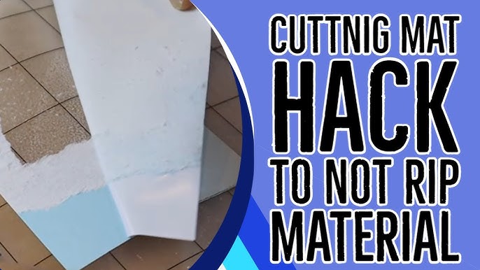 How to make your own cutting mat for electronic cutter Silhouette and  CriCut 