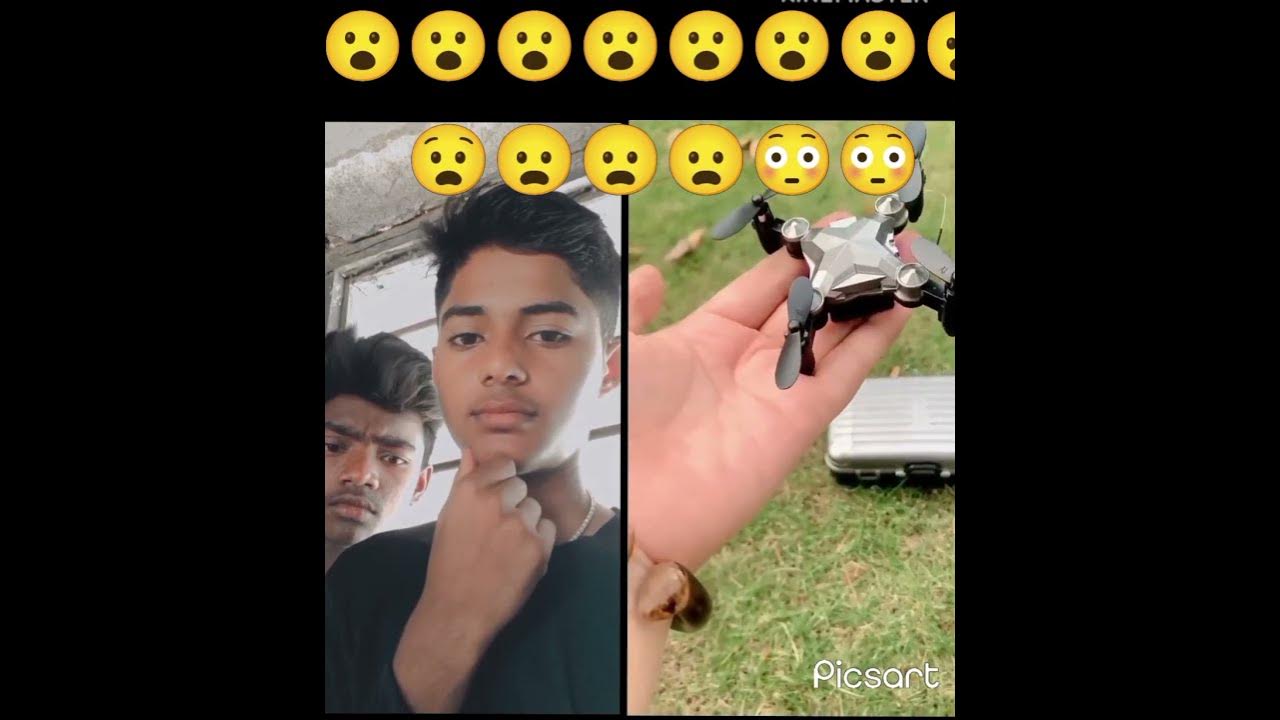 Chhota 😮😮😮Sa drone reaction video YouTube