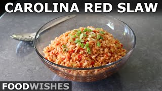 The Perfect Bbq Side Dish Carolina Red Slaw Food Wishes