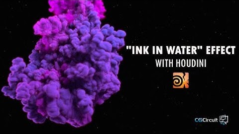 [TRAILER] "Ink in Water" effect with Houdini