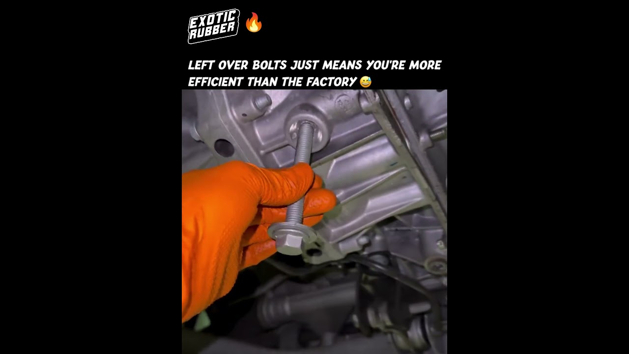 When mystery bolts are left over