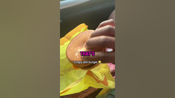 The Perfect McDonalds Burger 🍔