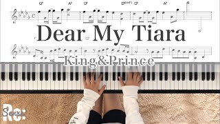 Dear My Tiara 歌詞 King & Prince ふりがな付 - うたてん