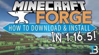 How To Download & Insтall Forge for Minecraft 1.16.5