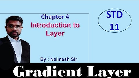 STD 11 GSEB COMPUTER CH 4 Introduction to Layers