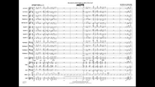 Move by Denzil Best/arr. Mike Tomaro chords