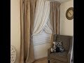 #Curtains #DIY CHEAPEST WAY TO HANG CURTAINS!