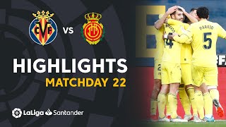 Resumen de Villarreal CF vs RCD Mallorca (3-0)