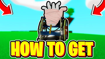 How To Get WHEELCHAIR GLOVE In Slap Battles! (GLASS BONES BADGE Slap Battles) Roblox