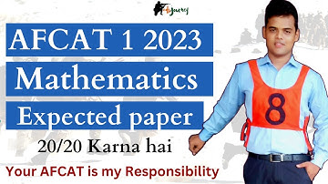 20 Mathematics Expected Questions for AFCAT 1 2023.