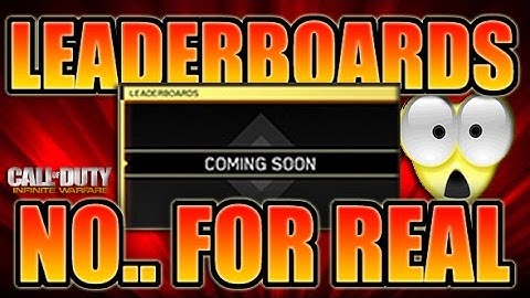 HUGE Infinite Warfare Update 1.08 - CONFIRMED:Leaderboards, Combat Record, and Custom Emblem Coming!