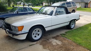 Mercedes 450/560sl 6 speed manual swap Part 1