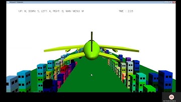 DEMO PROGRAM PESAWAT 3D openGL