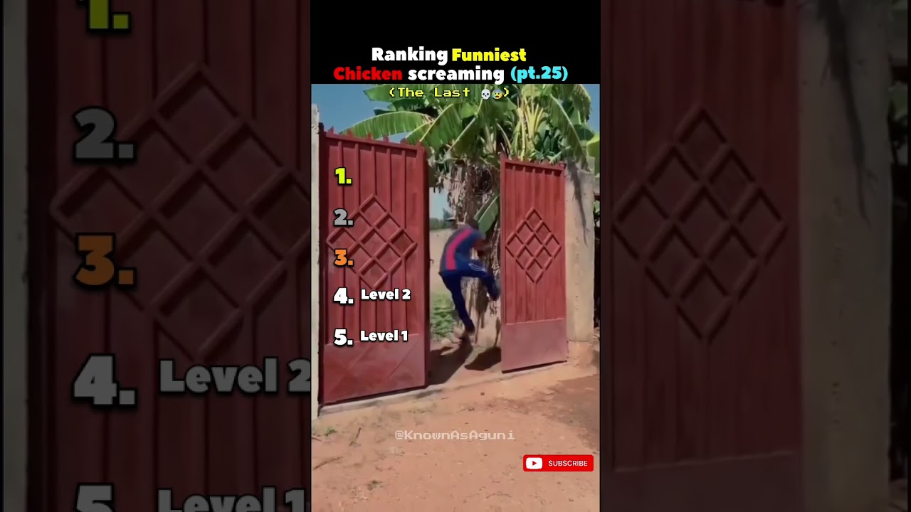 Ranking Funniest Chicken Screaming (Part 25) 🤣