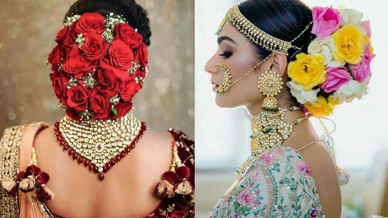 Best Indian Bridal Hairstyles For Your Wedding  All About The Woman