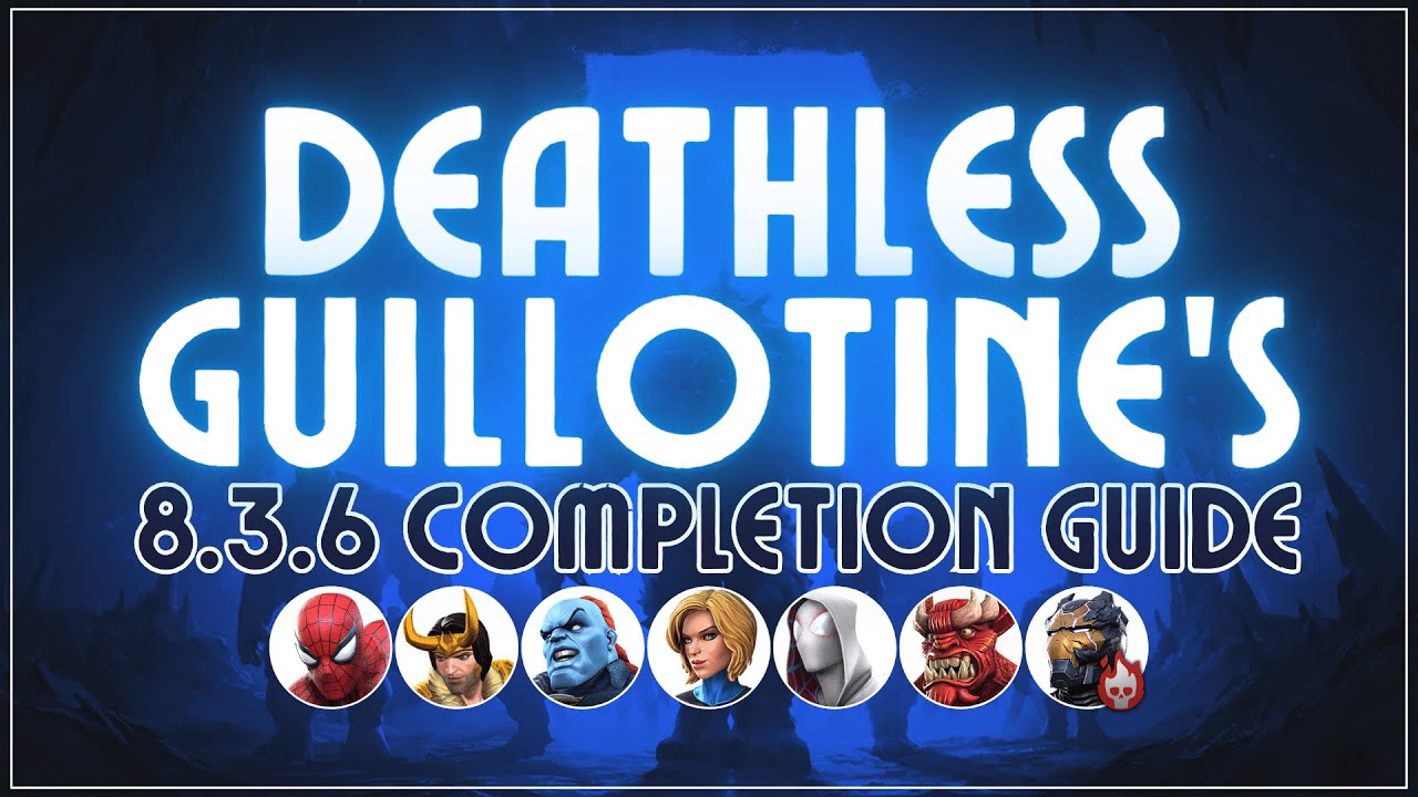 Deathless Guillotine Challenge Guide - 8.3.6 Completion - Dec 2023 ...