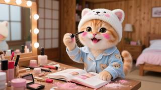 Download Lagu Ginger Kitten Tries Mama Cat’s Makeup 💄, Sparks Hilarious Chaos 😹💕 | Funny Cat Videos MP3