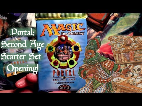 MTG Portal: Second Age Starter Set Opening - Can we sleight our way into good cards?