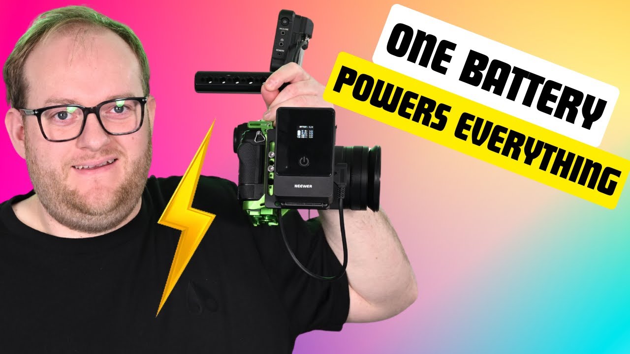 This Neewer V-Mount Battery Powers Everything (PS099E Review)