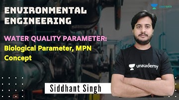 Water Quality Parameter: Biological Parameter, MPN Concept | TarGate 2021-22 | Siddhant Singh