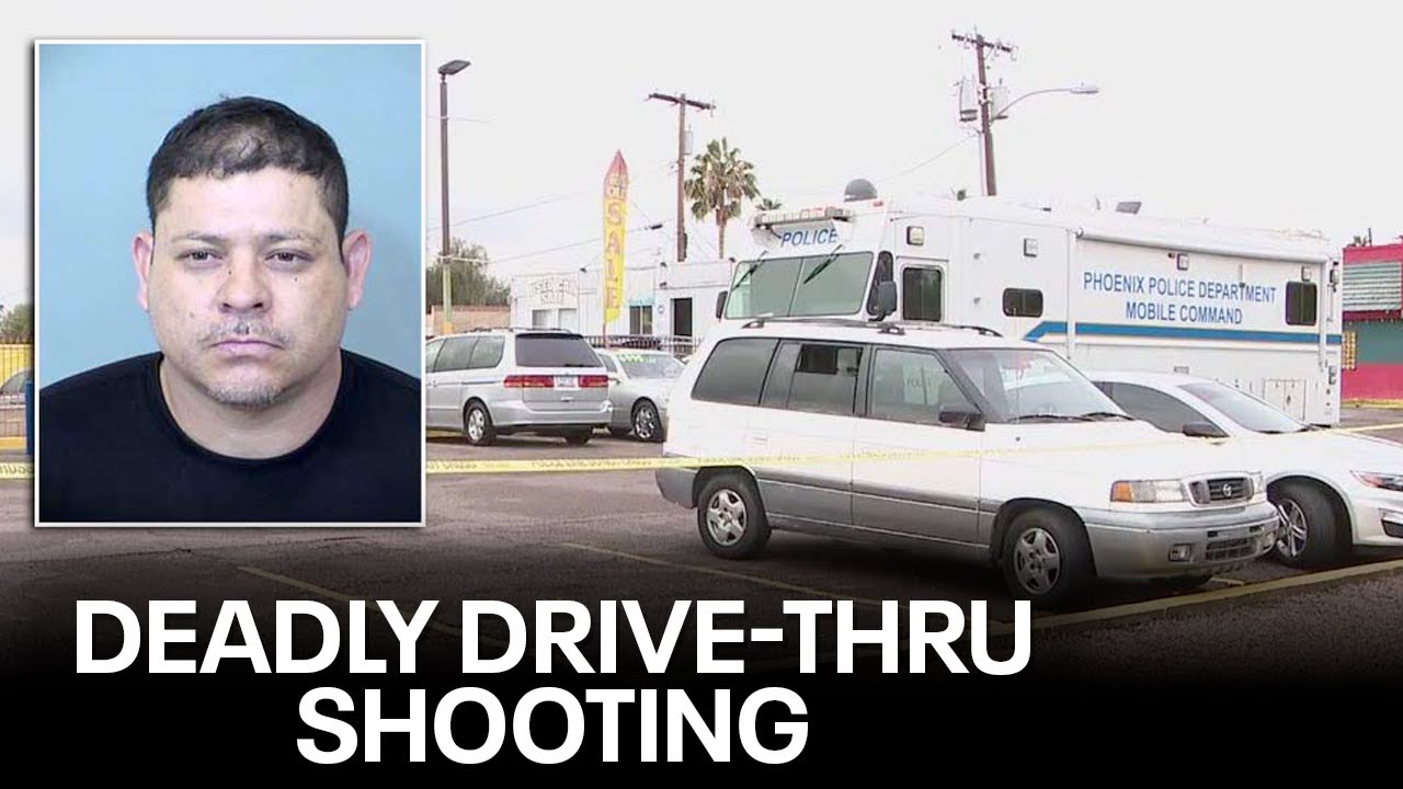 Suspect arrested in deadly drive-thru shooting - YouTube
