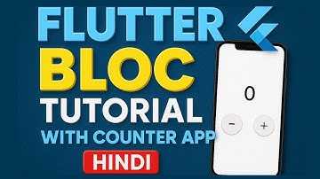 🔥 Flutter BLoC Tutorial for Beginners | Counter App with BLoC State Management (2025)