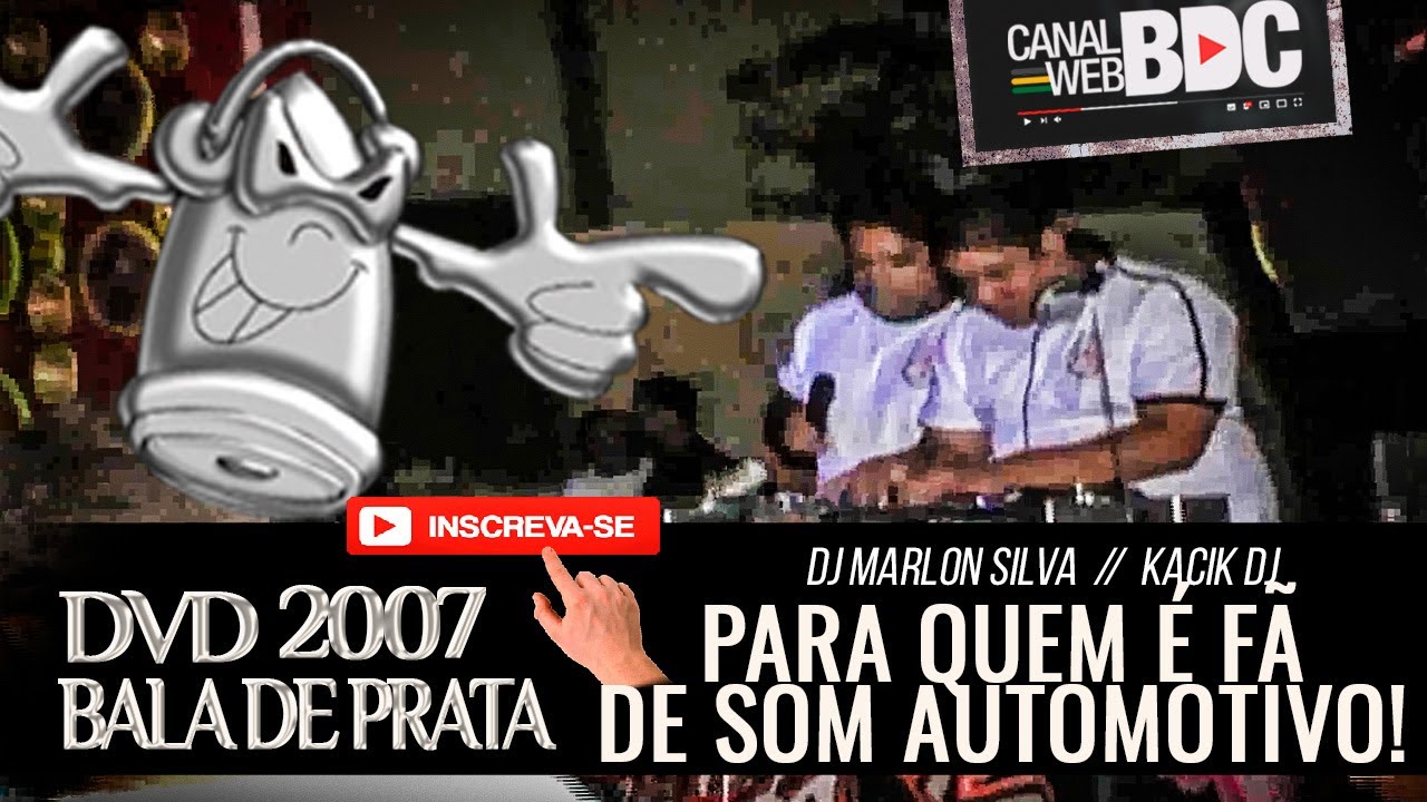 DVD BALA DE PRATA NO PLAY TIME GRAVADO EM 2007