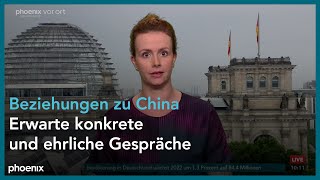 phoenix tagesgespräch mit Gyde Jensen zu den deutsch-chinesischen Beziehungen am 20.06.23