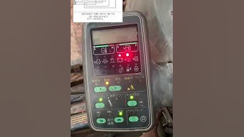 Lỗi E02 vào tải lịm máy trên komatsu