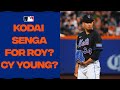 Kodai sengas rookie season has been unreal his ghost fork has been unhittable