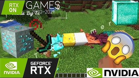 Too Realistic Diamond | Ultra Realistic Gold Block | RTX Mode ON.