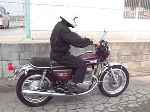 ヤマハ　ＴＸ７５０　走行動画